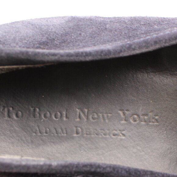 To Boot New York Men's Size 11 Leather Suede Penny Loafer Navy Blue - Picture 10 of 11